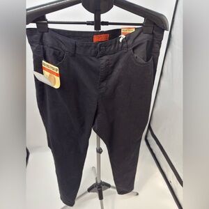 Women Wax jeans Butt I love Women black high skinny jeans 16 NWT